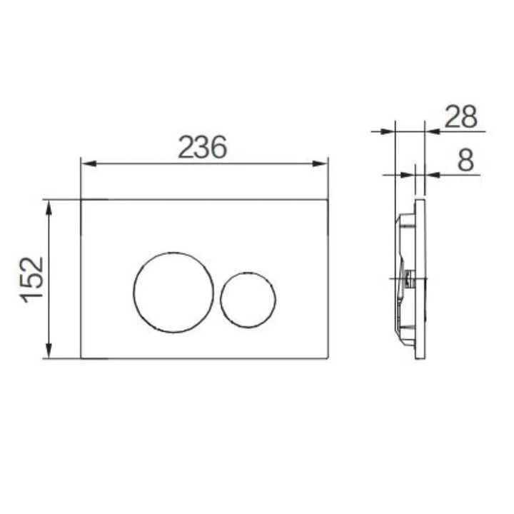 Argent Grace HygienicFlush Wall Faced Package