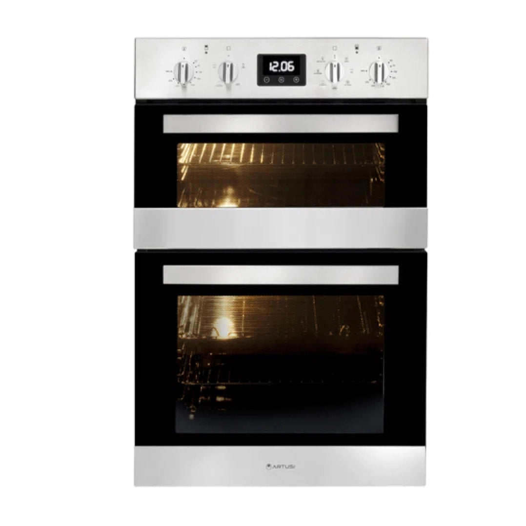 Artusi 60cm Double Oven Stainless Steel