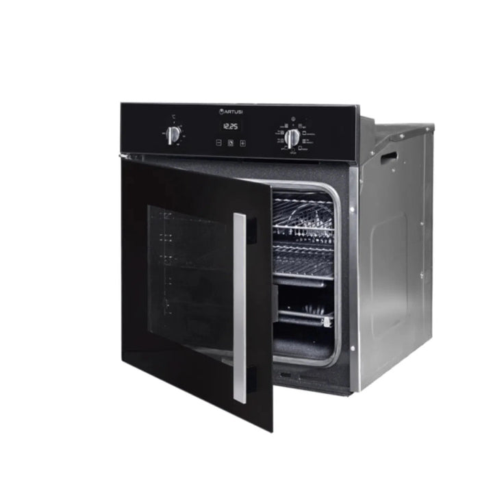 Artusi 60cm Side Opening Built-In Oven Black