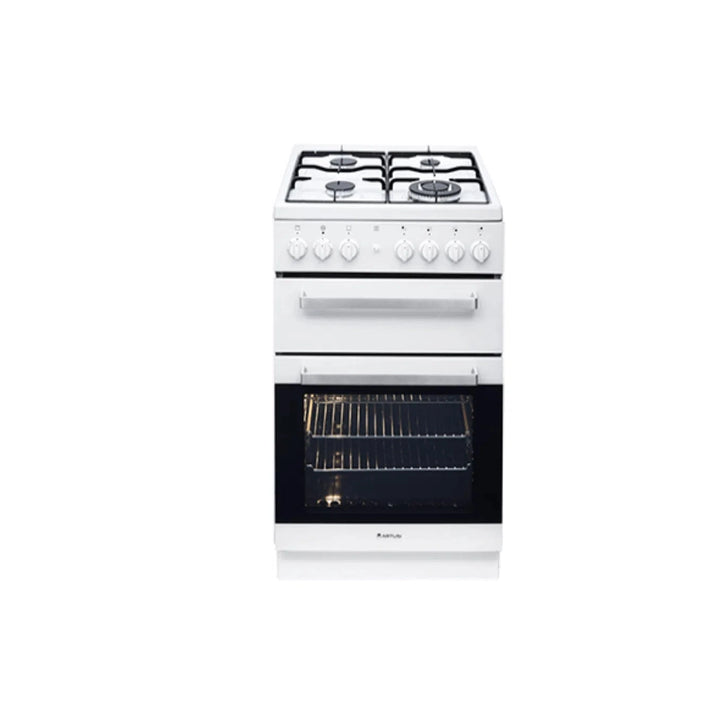 Artusi 54cm Freestanding Gas Oven/Stove White