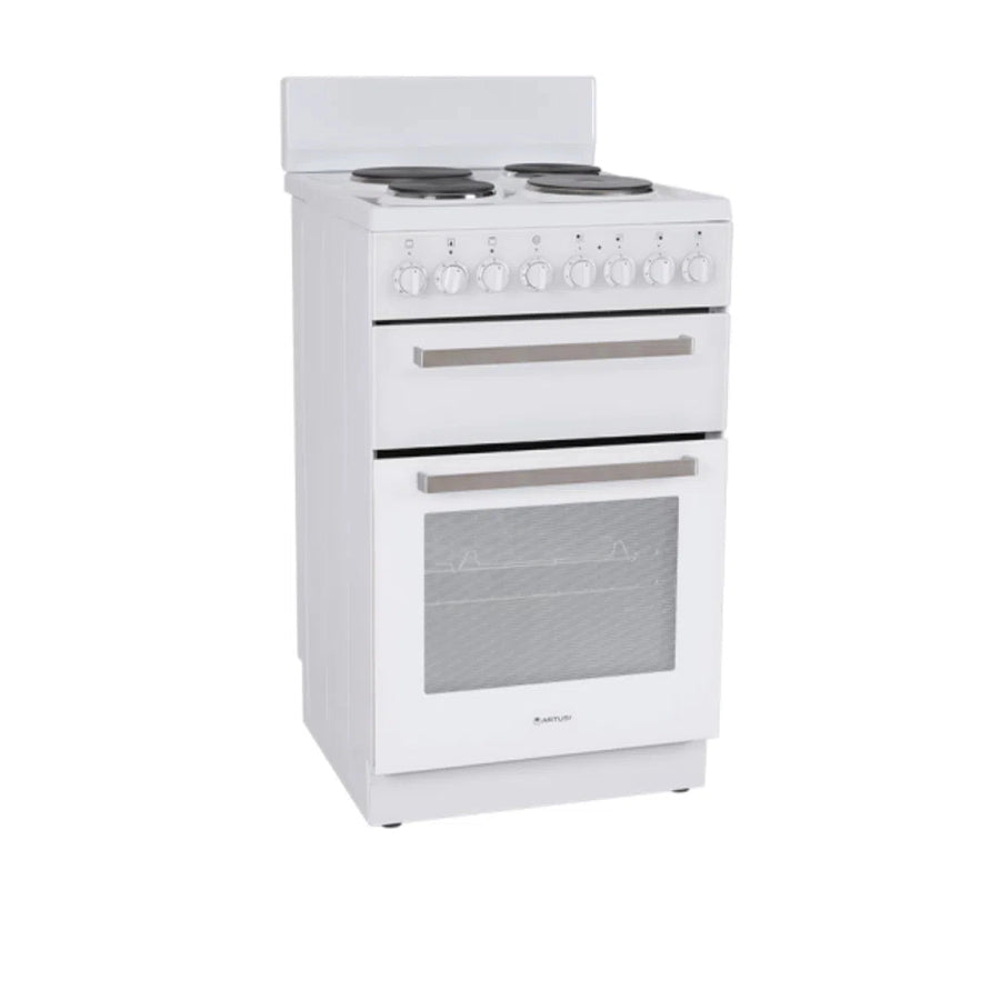 Freestanding Oven Artusi Artusi 54cm Freestanding Oven/Stove White AFDE5470W