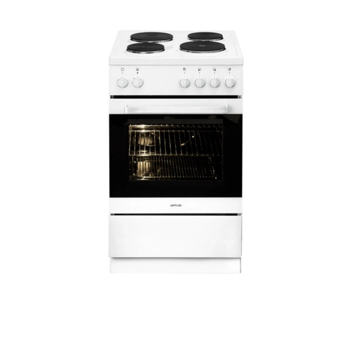 Artusi 54cm Freestanding Oven/Stove White