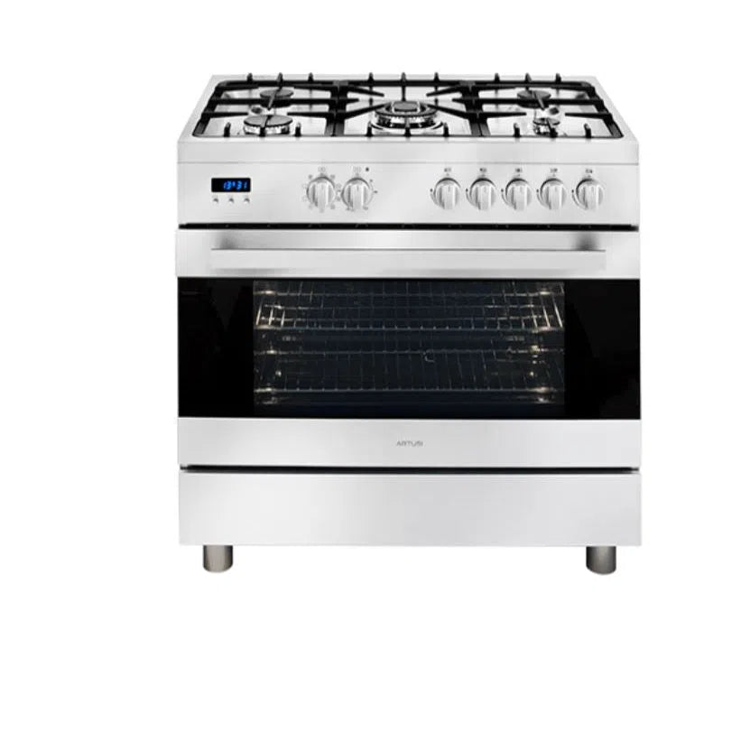 Freestanding Oven Artusi Artusi 90cm Freestanding Oven Stainless Steel CAFG91X
