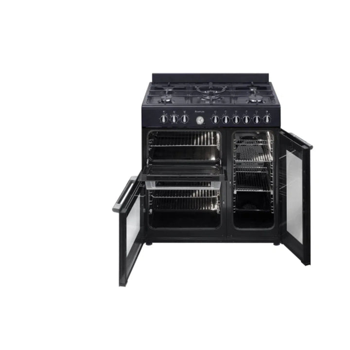 Artusi 90cm Oven/Stove With Gas Hob Matte Black