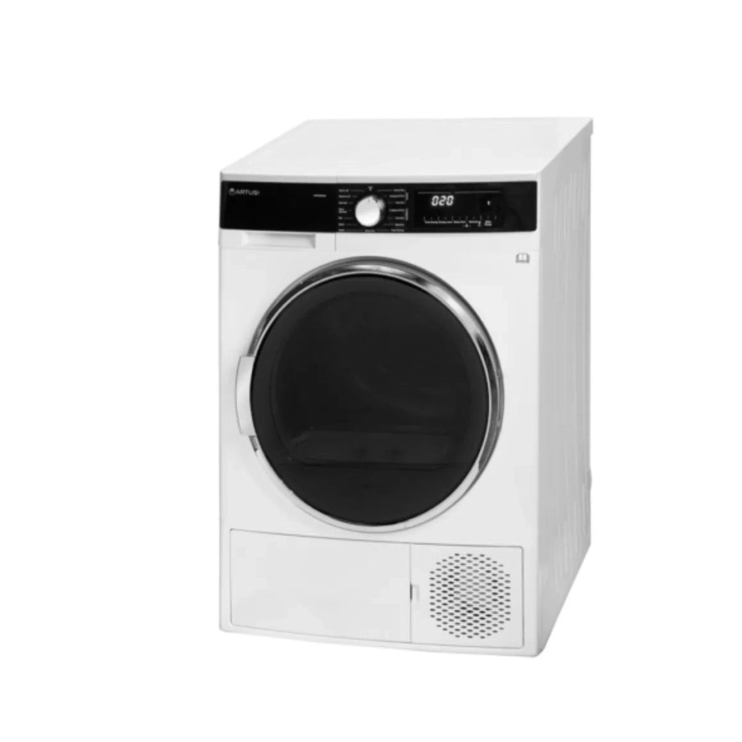 Artusi 8kg Front Load Heat Pump Clothes Dryer White