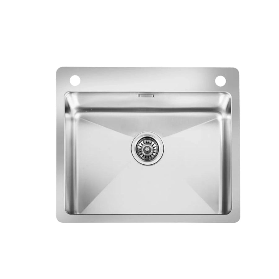 Laundry Tub Artusi Artusi 576 x 476mm Single Bowl Laundry Sink Stainless Steel CHAPEL