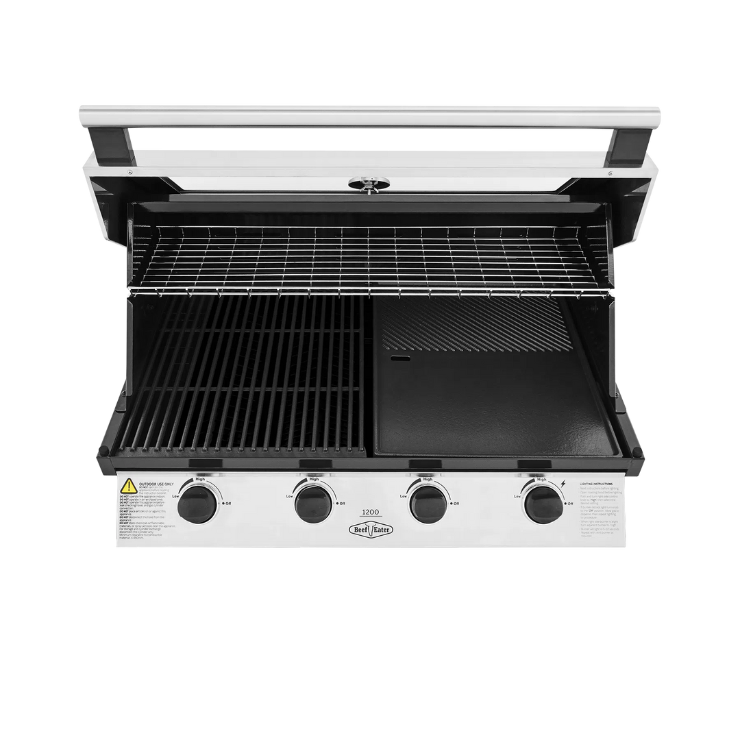 BeefEater 1200 Series 4 Burner Built In BBQ