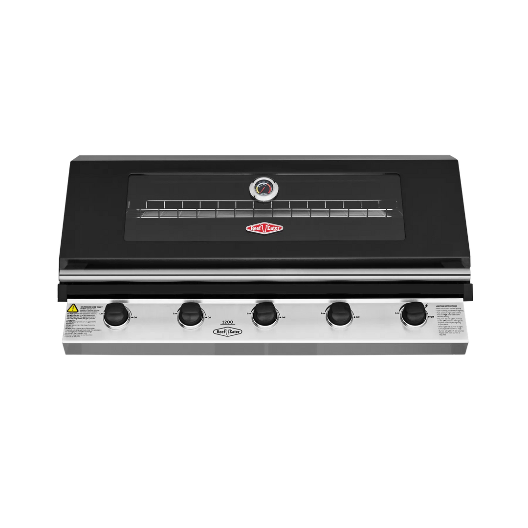 BeefEater 1200 Series 5 Burner Built In BBQ