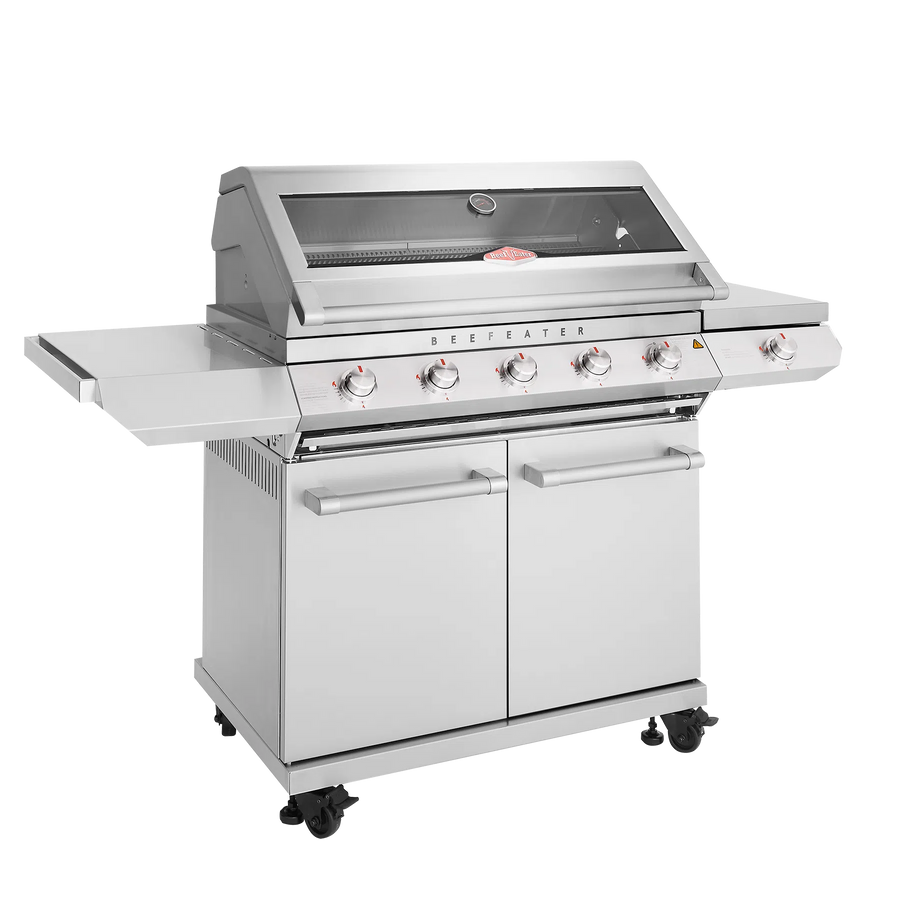 Freestanding BBQ BeefEater BeefEater 7000 Classic 5 Burner BBQ + Side Burner & Trolley