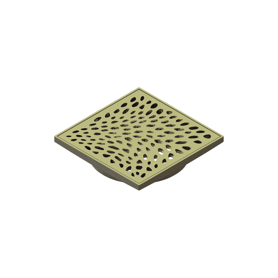Floor Waste Bounty Bathroomware Bounty Bathroomware Organics Dreamtime Floor Waste Brushed Gold