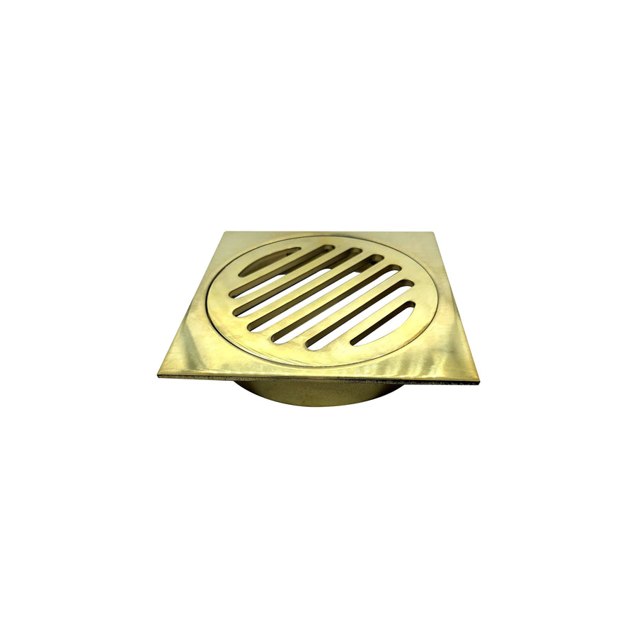 Floor Waste Bounty Bathroomware Bounty Bathroomware Standard Floor Waste Brushed Gold / Square
