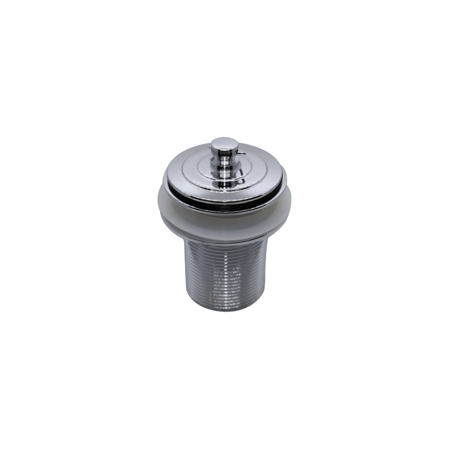 Wastes Bounty Bathroomware Bounty Bathroomware Brass Deluxe Plug & Waste, 40mm x 70mm, No Overflow Chrome / 40 x 70mm