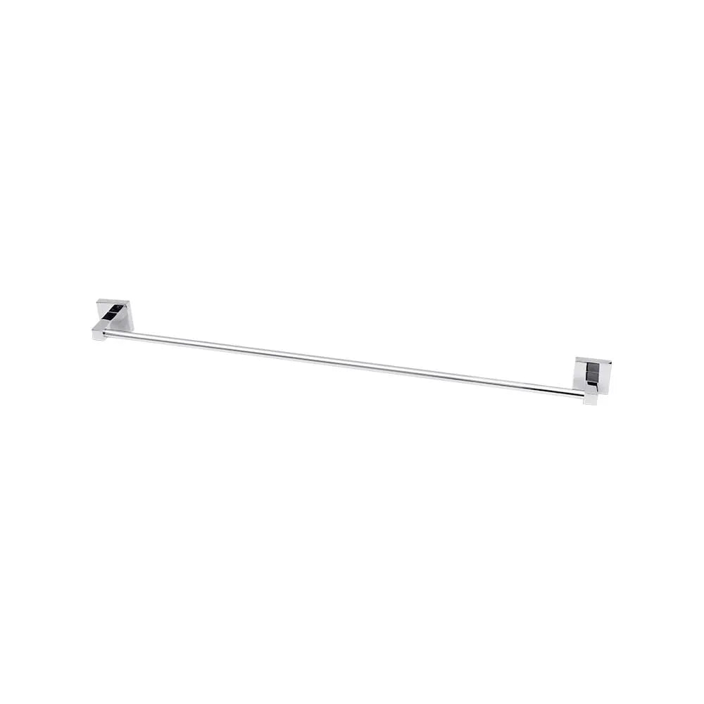 Brasshards Towel Rail SQ Single 750mm CP 13SSR01C