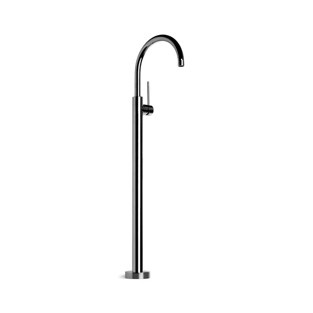 Brodware City Stik Floor Mounted Bath Mixer with Extended Lever