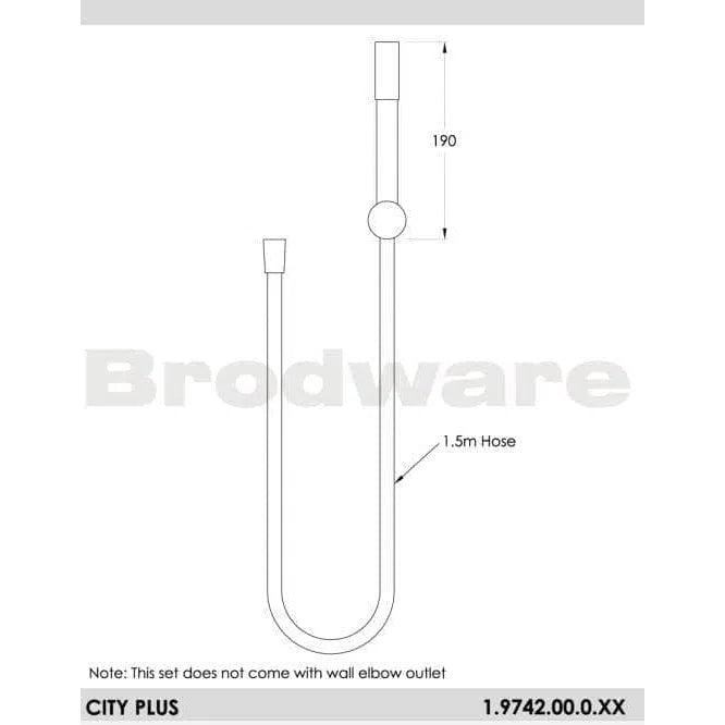 Brodware City Plus Hand Shower