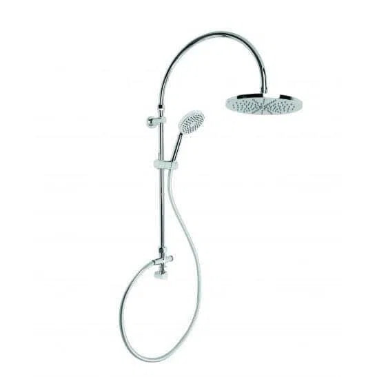 Brodware City Plus Overhead Shower With Single Function Hand Shower, Diverter & 225mm Rose