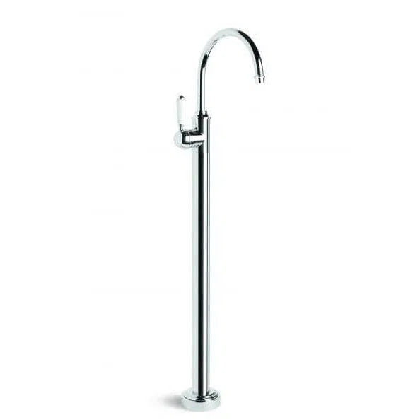 Brodware Winslow Lever Bath Mixer With Curved Swivel Spout