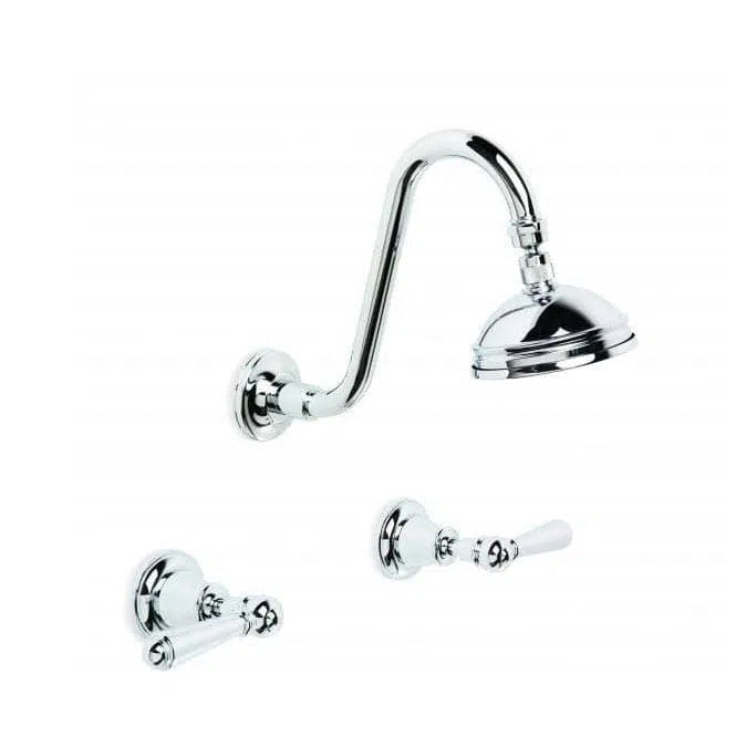 Showers Brodware Brodware Neu England Lever Handle Swan Neck Shower Set