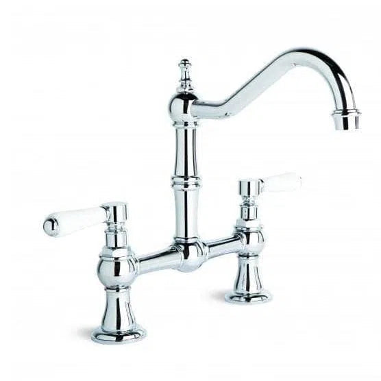 Sink Mixers Brodware Brodware Winslow Kitchen Set With Traditional Swivel Spout Lever Handles