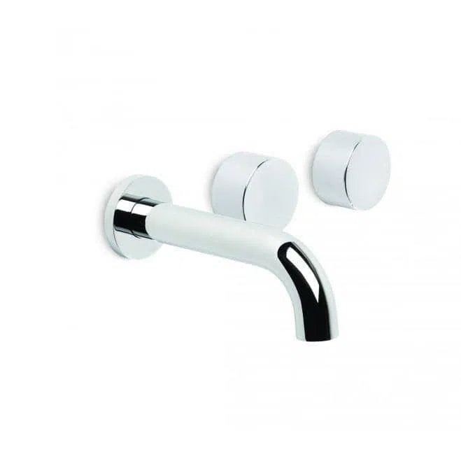 Tapware Brodware Brodware Halo Wall Set 150mm / Non-Flow Controlled / Metal Handle