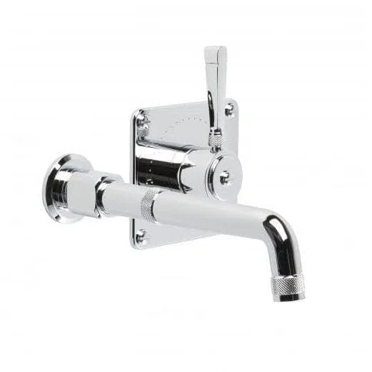Tapware Brodware Brodware Industrica Wall Mixer With 230mm Spout With Flow Control