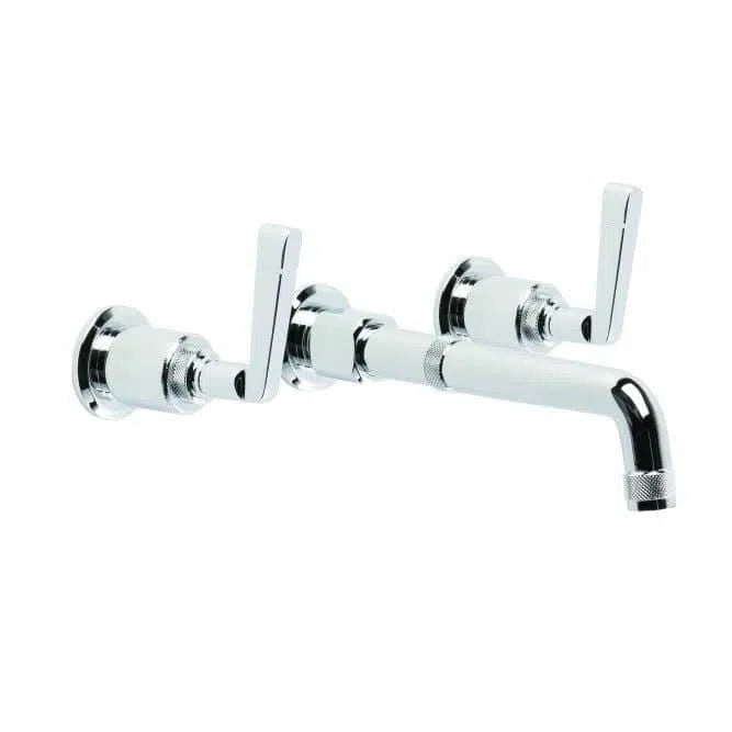 Tapware Brodware Brodware Industrica Wall Set With 250mm Spout