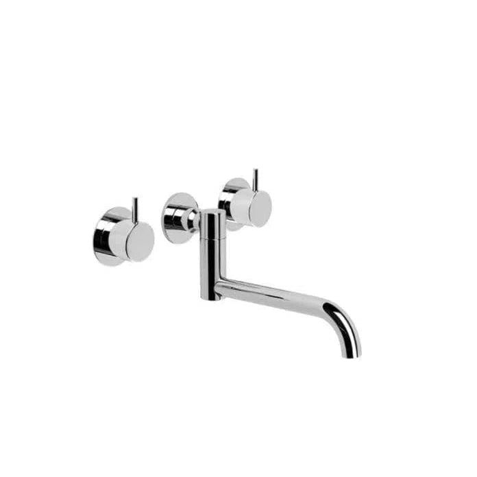 Brodware Minim Wall Tap Set Swivel Outlet