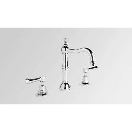 Brodware Winslow Basin Set With Traditional Swivel Spout And Lever Handles