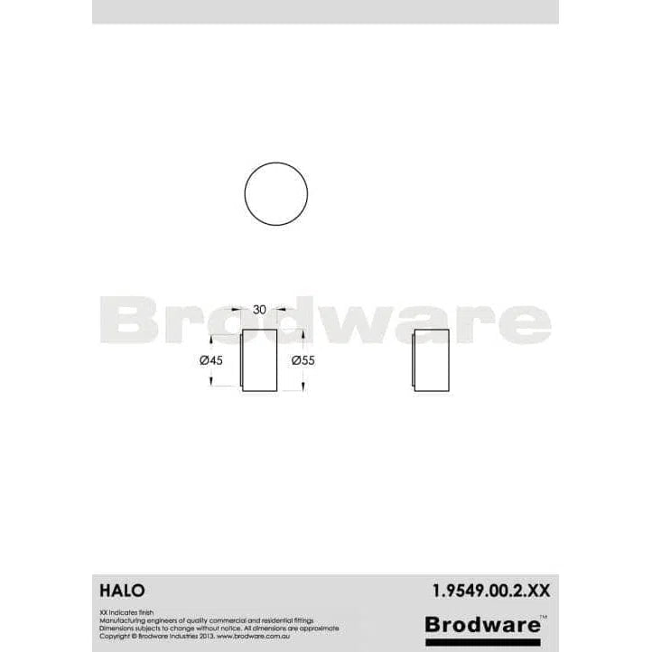 Brodware Halo Wall Taps