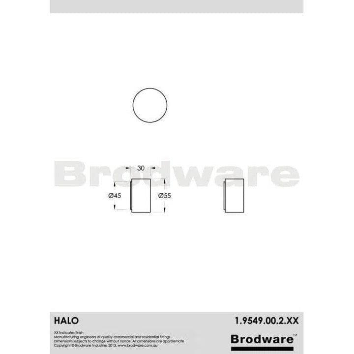 Brodware Halo Wall Taps