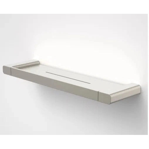 Caroma Luna Metal Shelf Brushed Nickel