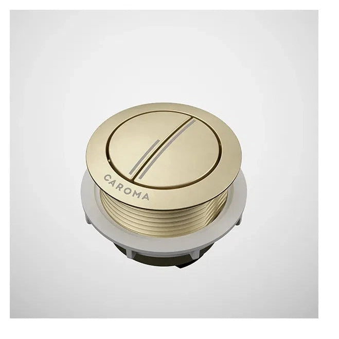 Caroma Urbane II Cistern Flush Button Brushed Brass Pvd