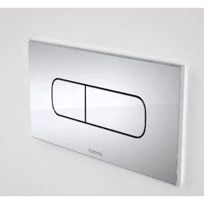 Caroma Invisi Series Ii® Metal Oval Dual Flush Plate & Buttons