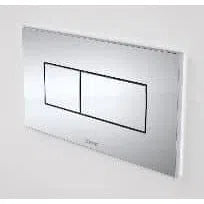 Caroma Invisi Series II Rectangle Dual Flush Plate & Buttons