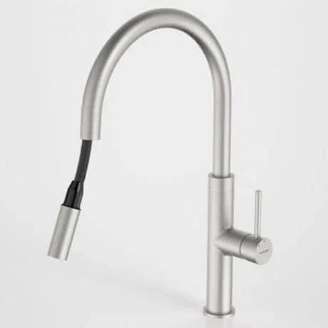 Pull Out Tap Caroma Caroma Liano || Pull Down Sink Mixer - Brushed Nickel