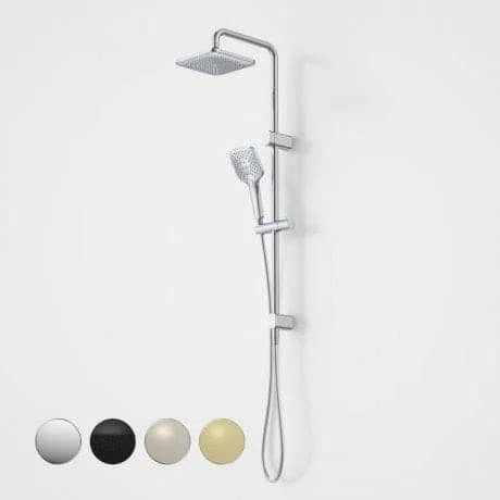 Caroma Luna Multifunction Rail Shower With Overhead Chrome