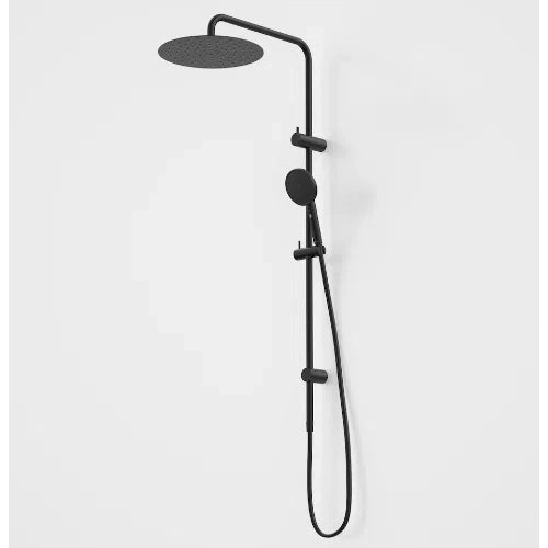 Caroma Urbane II Rail Shower With 300mm Overhead - Matte Black