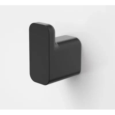 Caroma Luna Robe Hook Black