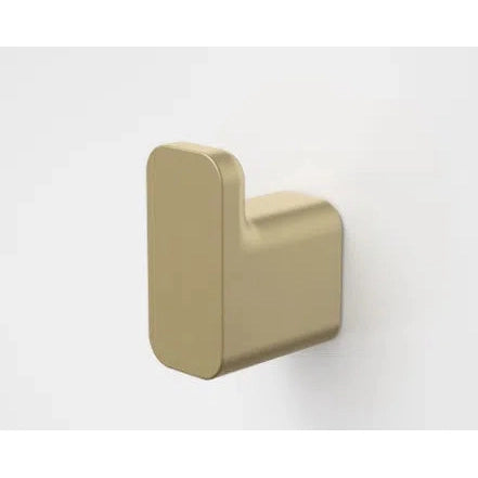 Caroma Luna Robe Hook Brushed Brass