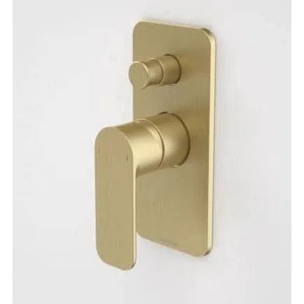 Caroma Bath/Shower Mixer With Diverter Brushed Brass