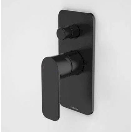 Caroma Bath/Shower Mixer With Diverter Matte Black