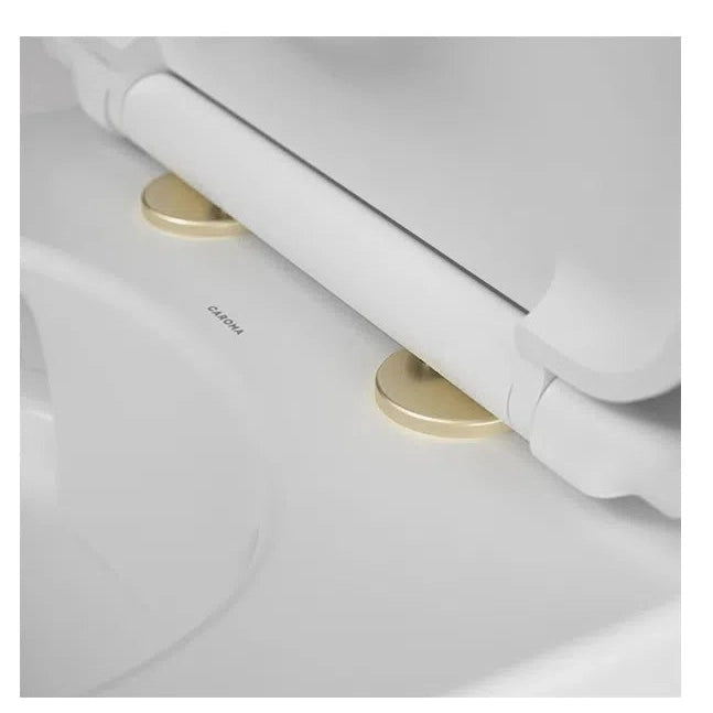 Caroma Urbane II Toilet Seat Hinge Brushed Brass Pvd