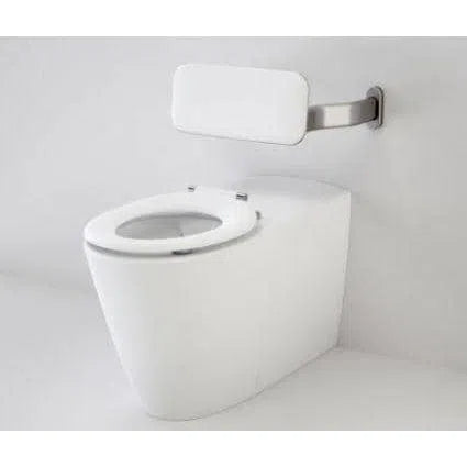 Caroma Care 800 Cleanflush Wall Faced Pan With In Wall Cistern And Back Rest