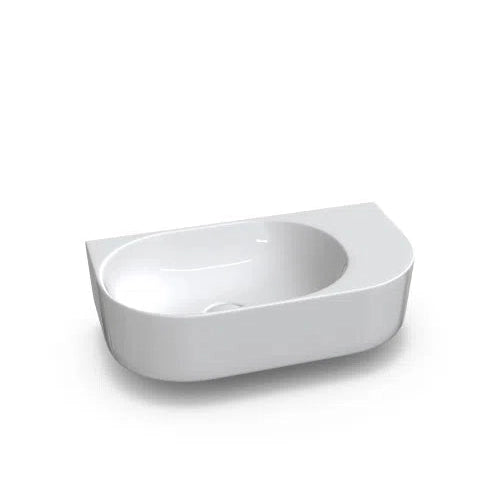 Wall Basins Caroma Caroma Liano II Hand Wall Basin (1 Tap Hole) Gloss White