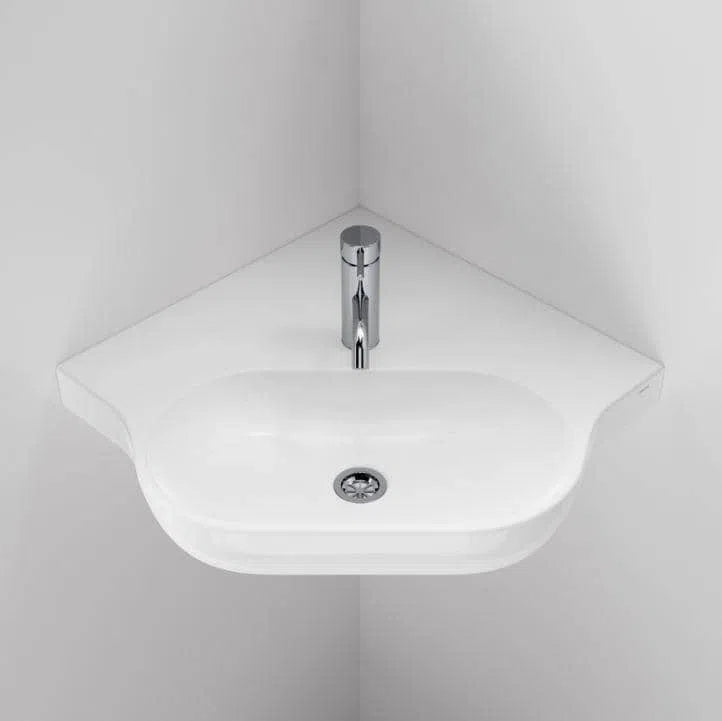 Wall Basins Caroma Caroma Opal Sole Corner Wall Basin