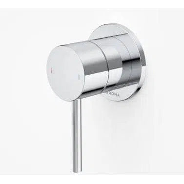 Caroma Liano II Bath/Shower Mixer - Round Plate - Chrome