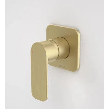 Caroma Luna Bath Shower Mixer Brushed Brass