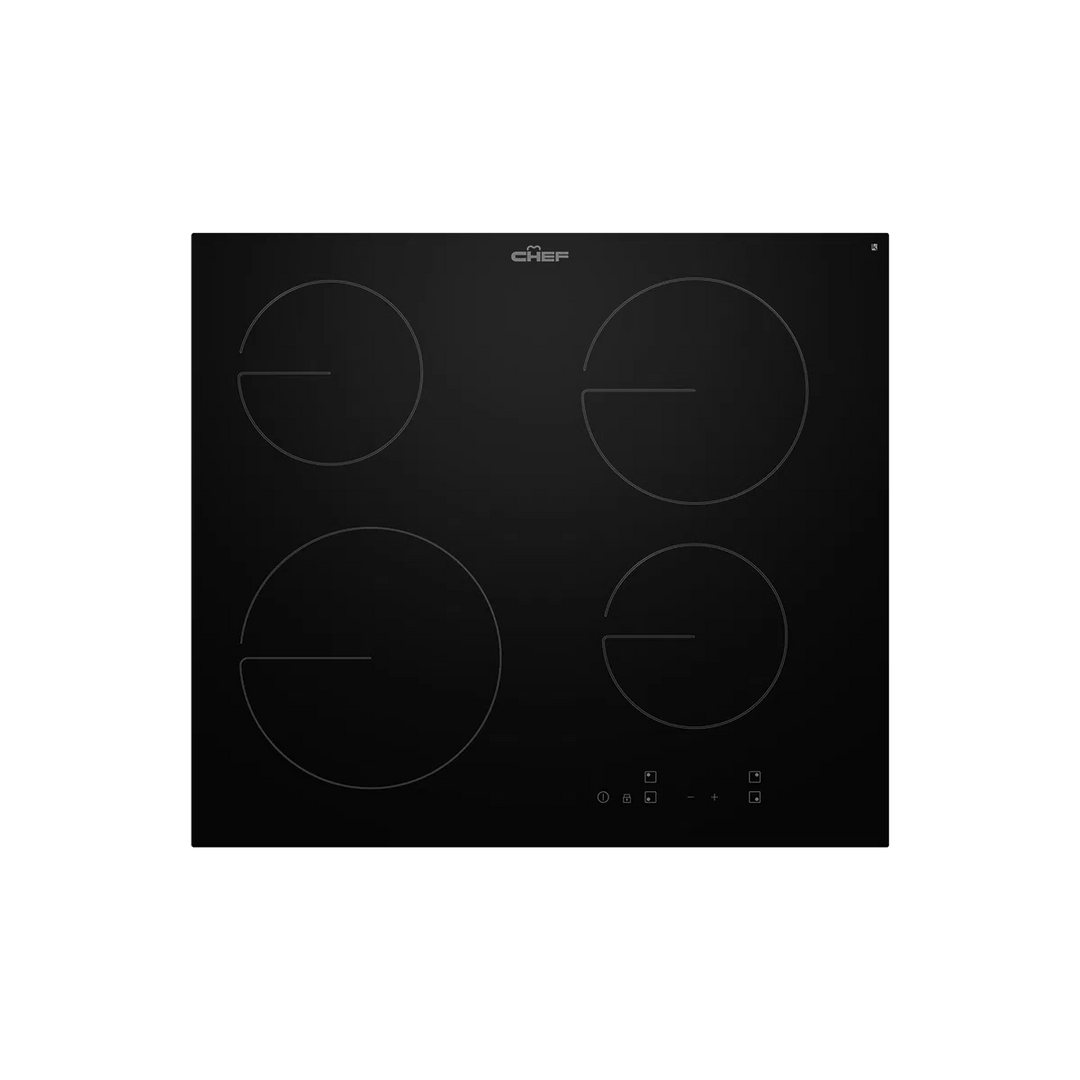 Chef 60cm 4 Zone Ceramic Cooktop (CHC644BB)