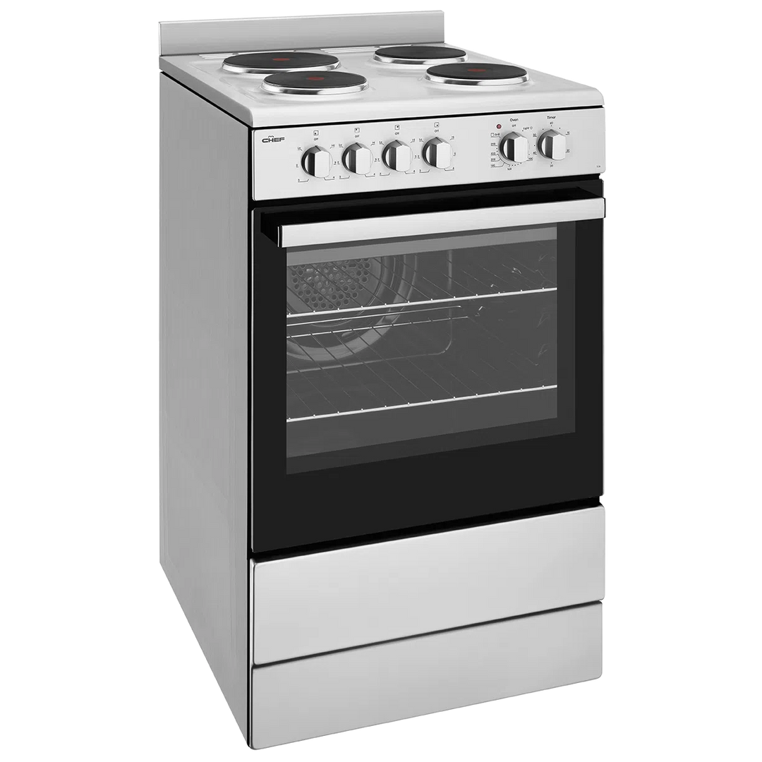 Chef 54cm Freestanding Cooker (CFE536SB)