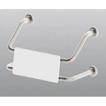 Care Con-Serv Con-Serv Wall Mounted Backrest Clam Flange Brushed Stainless